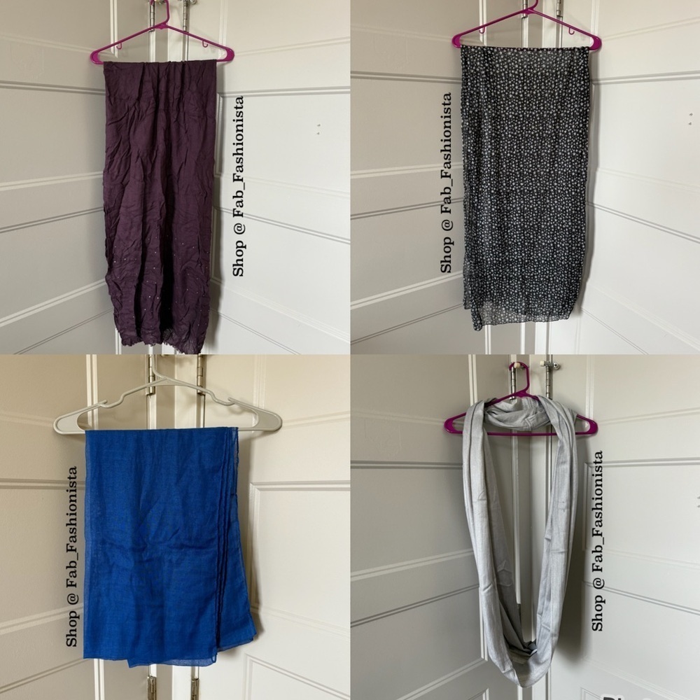 Scarves bundle banana republic 4 scarves
